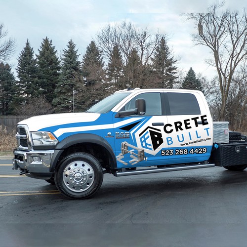 Truck and Trailer Wrap Design by Logicainfo ♥