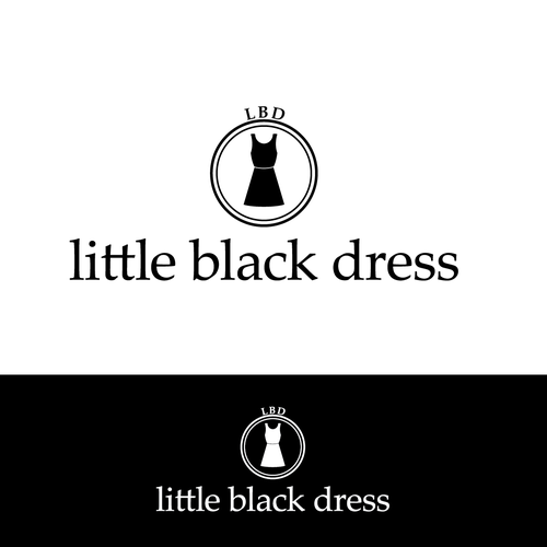 black dresses logo Little black dress | Logo design contest