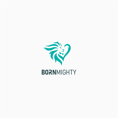 Bring “Born Mighty” Logo and Social To The Masses! Design by Chang Onded