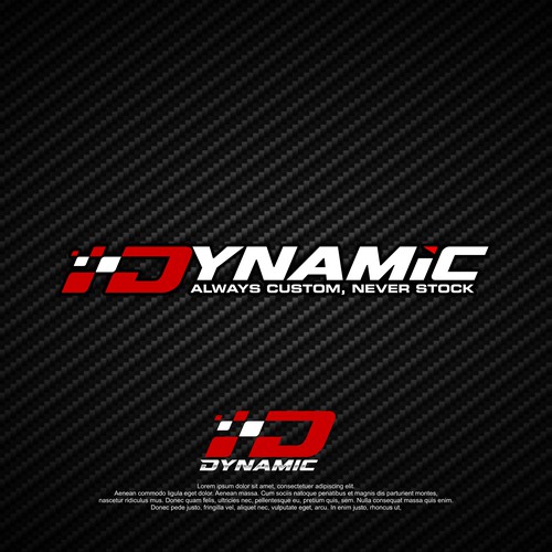 Dynamic Logo & Icon. Specializing in motocross race parts mfg globally Design by the.yellowmortar