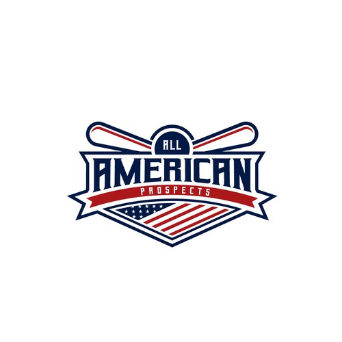 Diseño de All American Prospects Baseball logo design! de Cengkeling