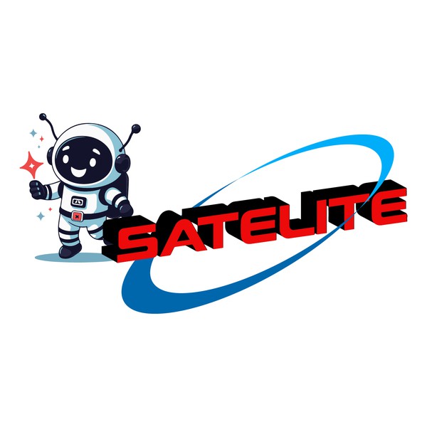 Design by EZA Studio titled "Logo concept for Satelite"
