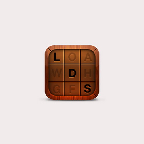 iOS Icon: LDS Word Search game Design by ulrikstoch