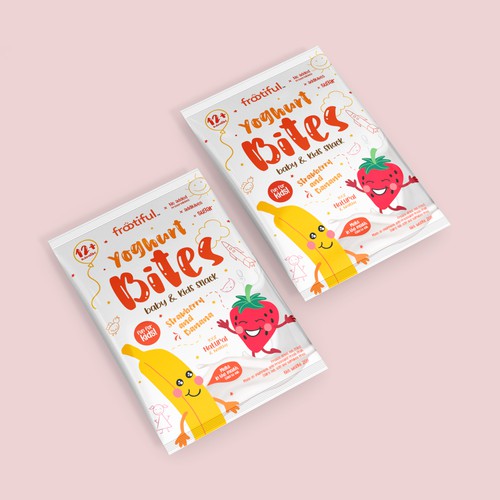 DESIGN PACKAGING FOR CHILDREN SNACK  - FUN, STAND OUT, MODERN Design by Eunoia_Karsa