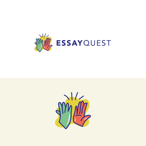 Logo for high school kids writing college essays. NOT ACCEPTING NEW DESIGNS Design by Ade G