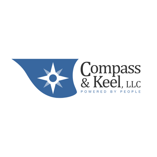 What company has a compass logo? - 99designs