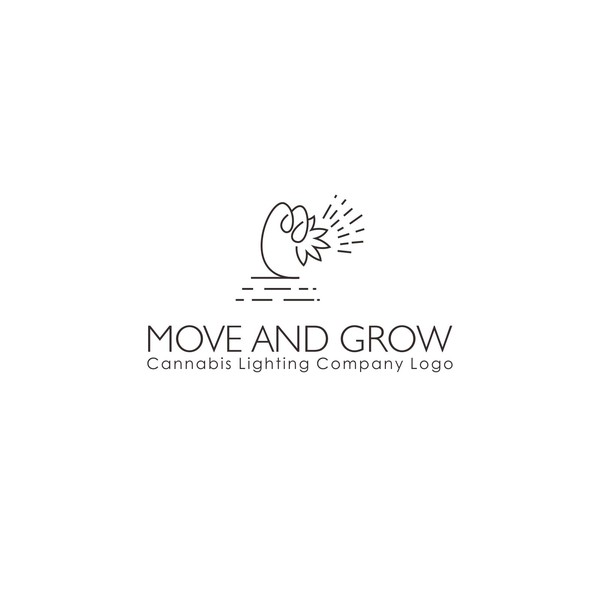 Design by rudybes titled "Simple logo from move and grow."