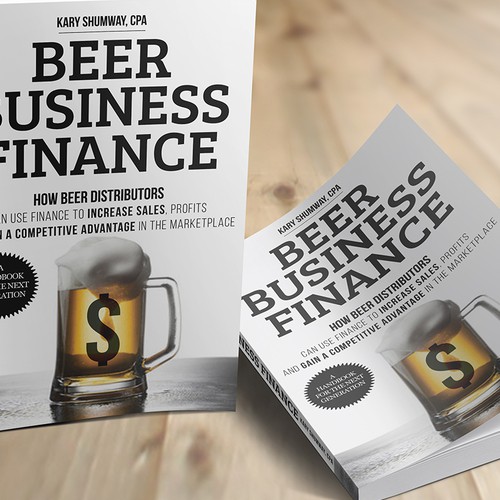 Design an award-winning book cover for the beer business Design by Ciusan