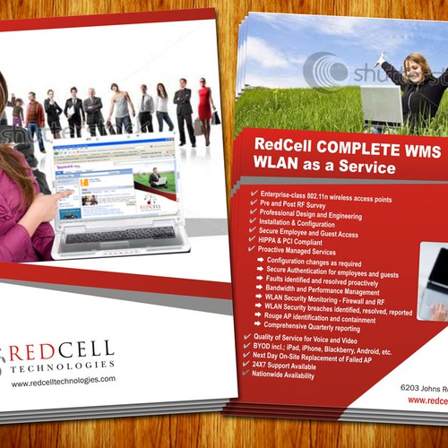 Create Product Brochure for Wireless LAN Offering - RedCell Technologies, Inc. Design von Jabinhossain