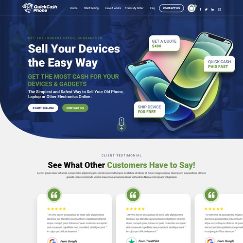 WordPress theme design contest entry by OMGuys™