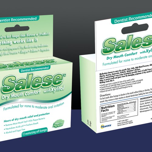 Design Salese Dry Mouth consumer packaging di Ponteresandco