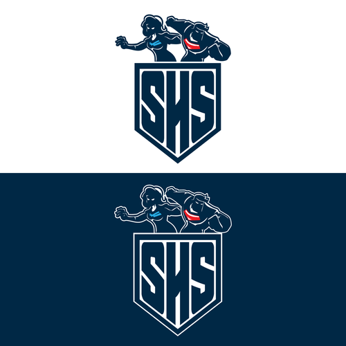 logo for super hero sports leagues Design by azmii_craft