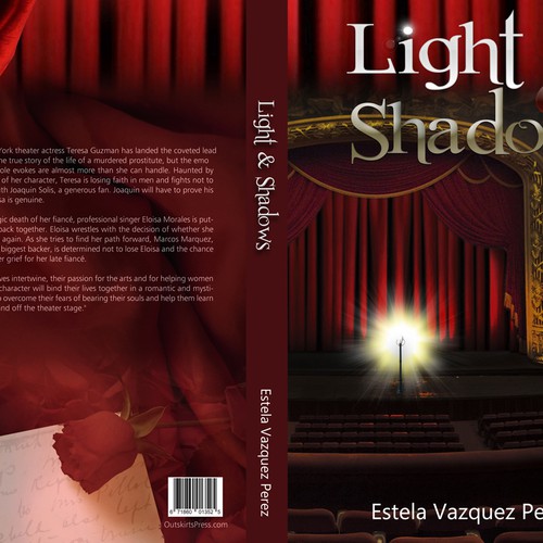 book or magazine cover for Maria E. Vasquez Design by JSdesignz