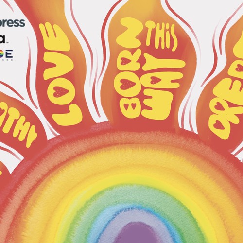 Virtual backgrounds for PRIDE month (multiple winners) Diseño de Emgras