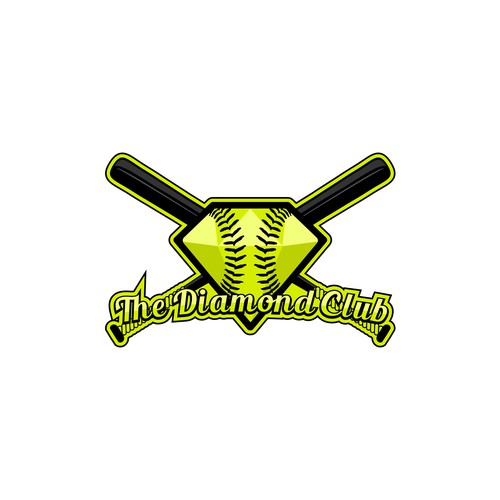 The Diamond Club Softball Team Logo Logo design contest
