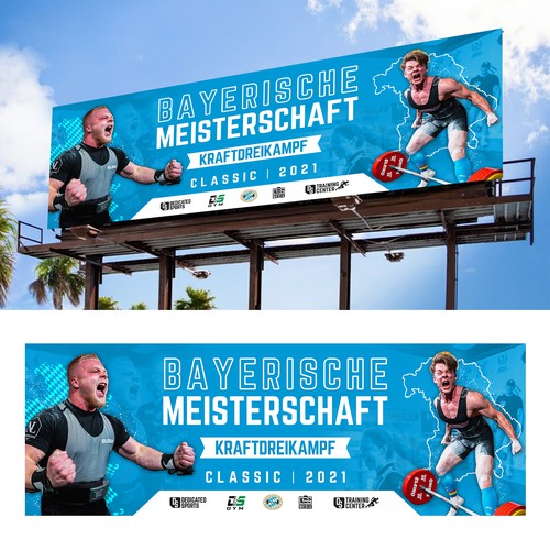 Unique, modern banner design for print - sports competition Ontwerp door 123Graphics