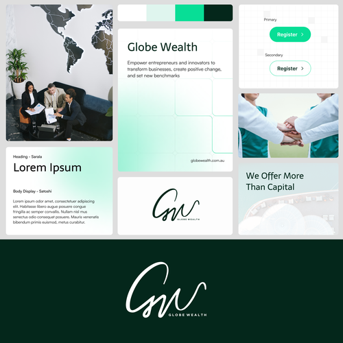 Modern logo Design by Saelogo