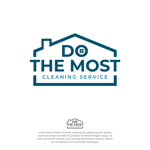 Cleaning Service Logo Réalisé par Rav Astra