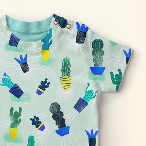 Illustrations to print onto a baby clothing- onesie, nursing cover, headbands, leggings..etc Design by Chloé Ceschin
