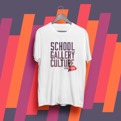 Modern / Edgy - T-Shirt Design for Art School Diseño de alice_I