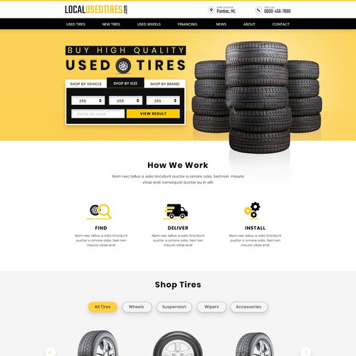 Ingenuous to design website for Tyre Glider. - Ingenuous Website Design &  Consultancy