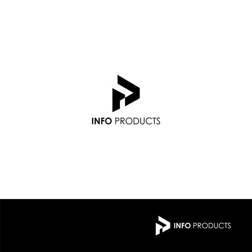 InfoProducts.com - Logo & Branding Design by BENZdeka