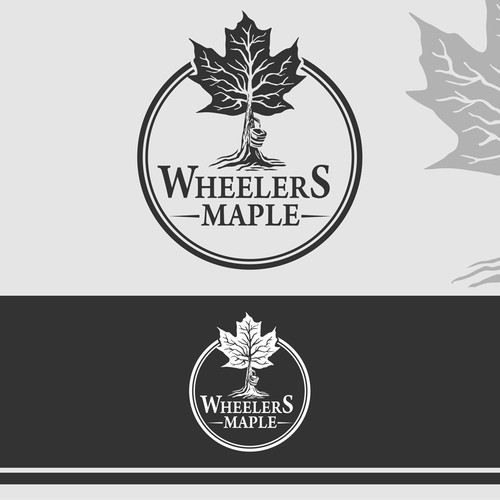 Make a logo as sweet as our maple syrup! Design by novanandz