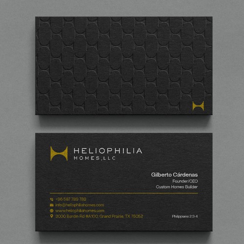 Luxury Custom Home Builder Business Cards needed Design by Xclusive16