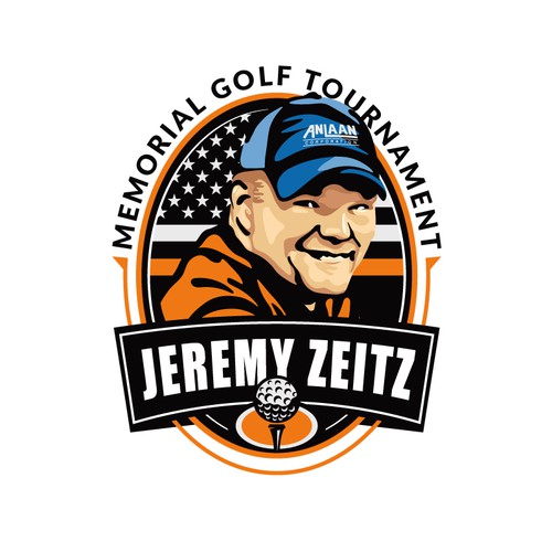 Memorial Golf Tournament Logo Design by sarvsar