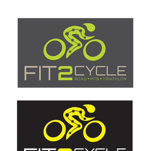 logo for Fit2Cycle Diseño de Michalis Mimidis
