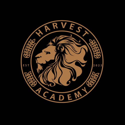 Harvest Academy Lions Mascot Design by Xshand