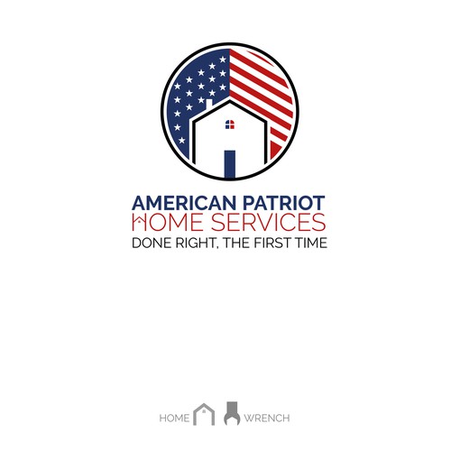 Design a unique, patriotic logo for a patriotic company serving patriotic communities! Design by MD. Anwar_Parvez