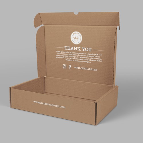 Design a CRAZY shipping box for an innovative dog nutrition company! Design réalisé par zzzArt