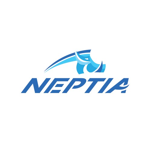 "Logotipo NEPTIA Lda" ganador Rotulación de auto, camión o camioneta