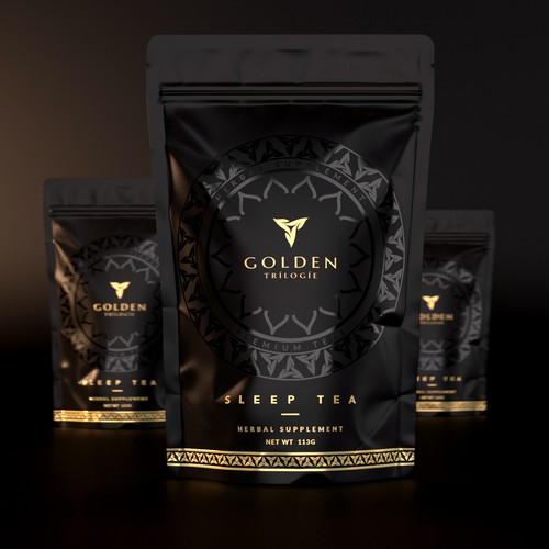 PACKAGING for next luxury supplement empire!! Design by Jonesy