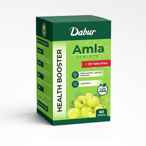 Premiumising Dabur's Pure Herbs range Design by Manthanshah