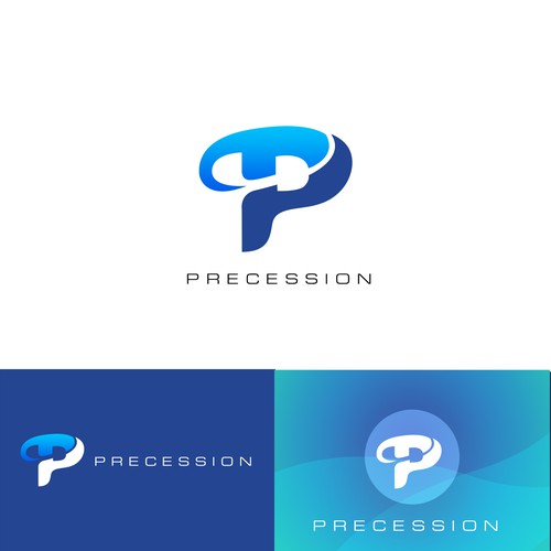 Modern Technology Solution Logo Design by BlueFish D&D