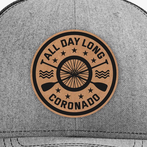Design di Leather Patch Hat di H A N A