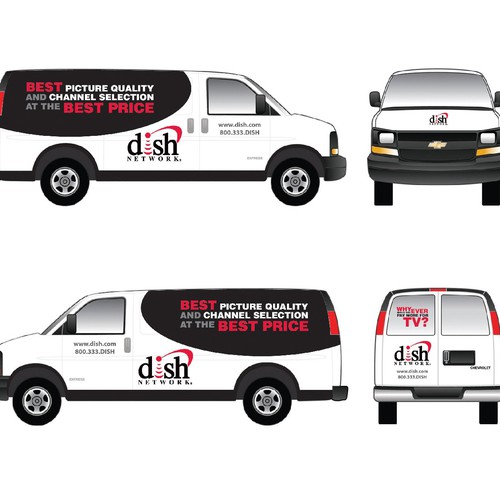 V&S 002 ~ REDESIGN THE DISH NETWORK INSTALLATION FLEET Design by LudvikPlus
