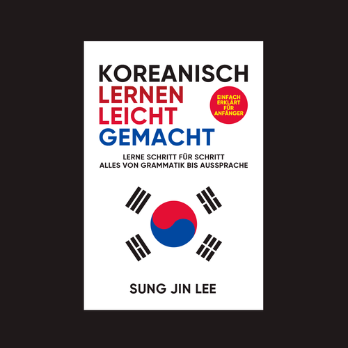 Learning Korean Book Cover Design by OUYA Studio