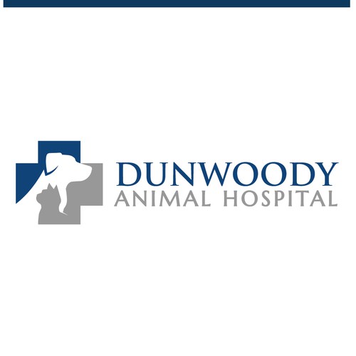 Fun & professional logo for dunwoody animal hospital | Logo design contest  | 99designs