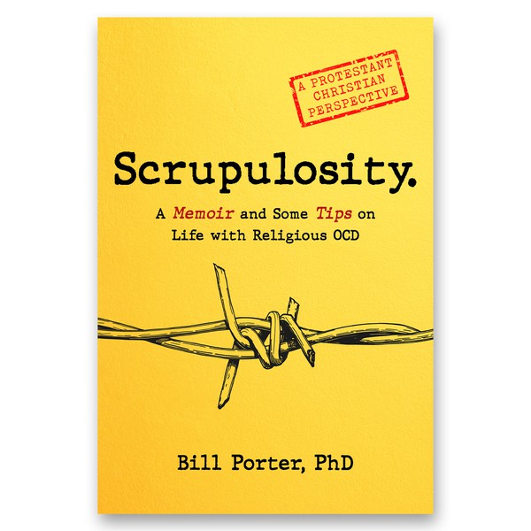 Simple, non-fiction book cover design on a mental health topic