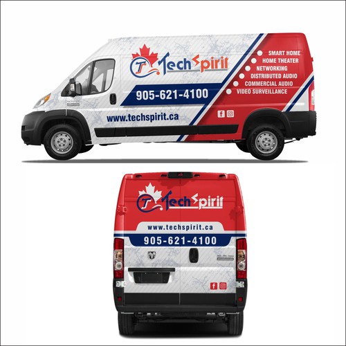 Design a Van Wrap for security systems installation Company Design by dnite