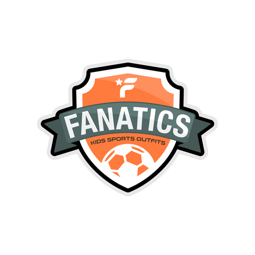 Fanatics - Kids sports outfits and accessories store Design by Logofoc