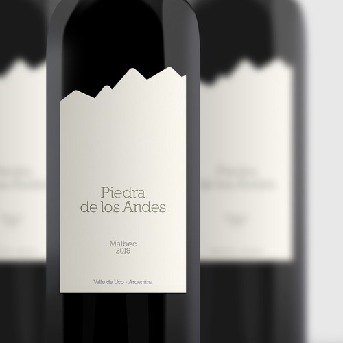Malbec Wine Label for an Argentinian Winery Design by MaxMartorelli