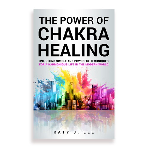 🔥🔥-=  UNIQUE CHAKRA HEALING KDP Ebook Cover =- 🔥🔥 Design by elQue.design