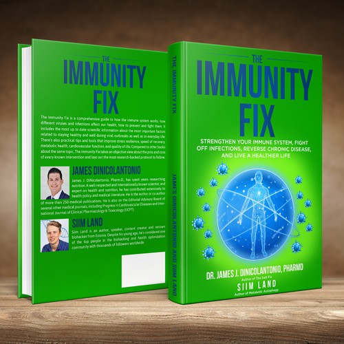 Health Immune System Book Design by studio02