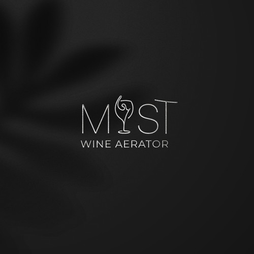 Wine Mist Logo Design by Stebelska Design