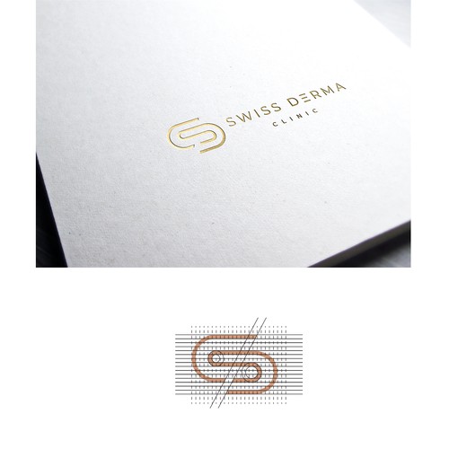 logo with strong recognition, high luxury branding, to evaluate Swiss medical quality Design by tetrimistipurelina