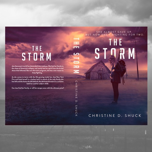 The Storm is coming - Are YOU Ready? | Book cover contest